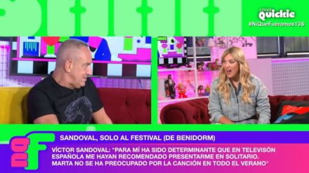 Marta Riesco y Víctor Sandoval: La apuesta por el Benidorm Fest desde 'Ni que fuéramos shhh'