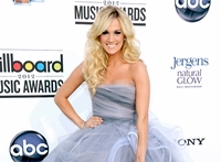 Carrie Underwood con los mejores diseños de alfombra roja de Oscar de la Renta